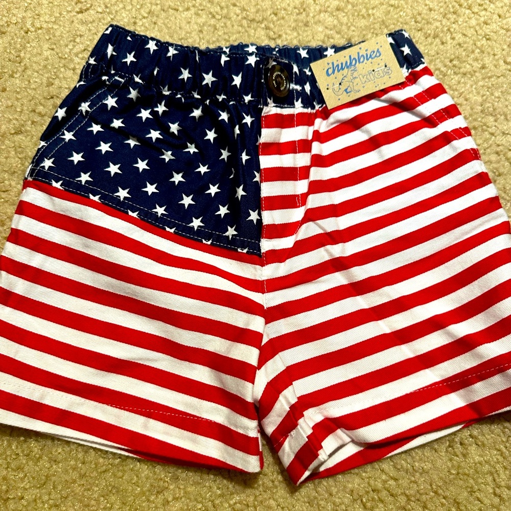 Boys Chubbies Patriotic Shorts